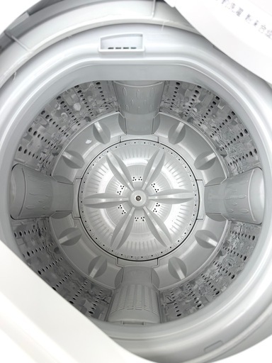 札幌市内配送可 19年製 東芝 TOSHIBA 4.5kg 全自動洗濯機 AW-45M7-W ピュアホワイト