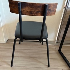 ニトリ　ダイニングチェア①の画像