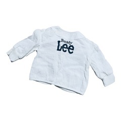 Lee ベビー服 カーディガン ホワイト 白 80長袖　春 秋の画像