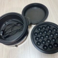 TESCOM テスコム グリル鍋 たこ焼き器の画像