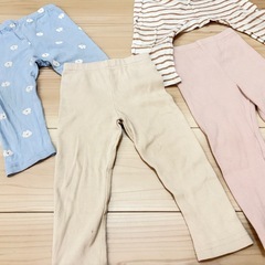 ズボン８枚セット　80㎝の画像