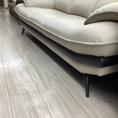 【取りに来られる方限定】ニトリの3人掛けソファ(ホワイト) のご紹介！【トレファク寝屋川】 　の画像