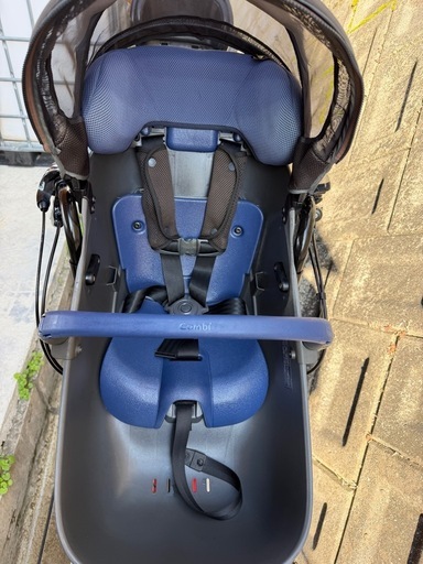 パナソニックミニDX チャイルドシート2台付き電動自転車