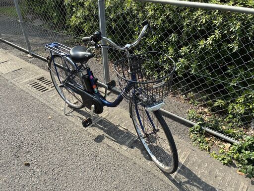 リサイクルショップどりーむ鹿大前店　No.663 電動アシスト自転車入荷しました！ パナソニック製 26インチ バッテリーは付属品と単品で定価４万位する容量の大きい13.2ahです！ギア切替 オートライト 鍵付き 全て揃ってますよ!(^^)!