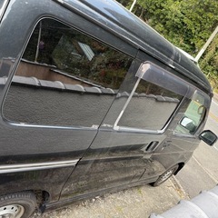 【車検有】ダイハツ アトレーワゴン S321G ターボ 黒 平成21年 走行18万km ETC付き 車検残1ヶ月 の画像