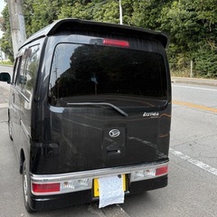 【車検有】ダイハツ アトレーワゴン S321G ターボ 黒 平成21年 走行18万km ETC付き 車検残1ヶ月 の画像