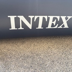 INTEX電動ポンプ付きエアーベッド　シングルサイズの画像