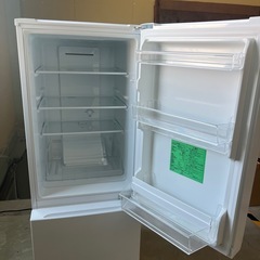 ヤマダデンキ　ノンフロン冷凍冷蔵庫　YRZ-F15J 2ドア　156L 右開き 冷蔵庫 ノンフロン 家電 2ドア冷凍冷蔵庫の画像