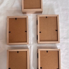 写真立て　L判　2連タイプ5個セットの画像