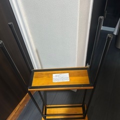 ウッド×アイアン　コンソールテーブルの画像