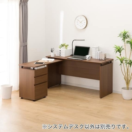 A848♦️【ニトリ】L字デスク ワークデスク 収納付き ♦️配送設置可