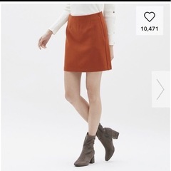GU カラーミニスカートの画像