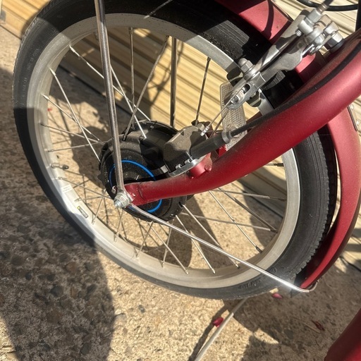 三輪車電動20インチ部品取り