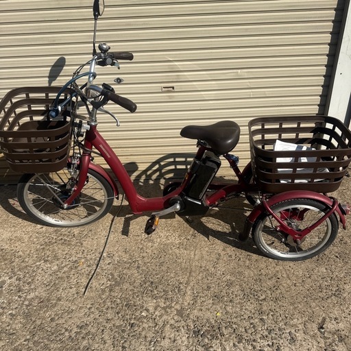 三輪車電動20インチ部品取り