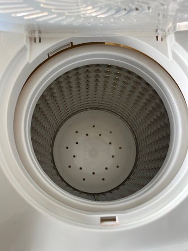 【USED】2021年製　ヤマダセレクト　二層式電気洗濯機　YWM-TD55G2 洗濯容量5.5kg