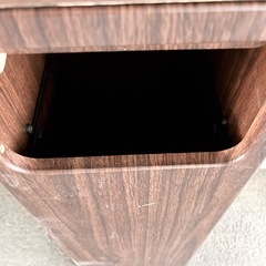 【ドリーム池田】◎ジモティ割7%◎ダストボックス　ダークブラウン【46948】の画像