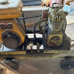 エンジン式エアコンプレッサーRobin EY18（富士重工）　ジャンク　引き取り限定の画像