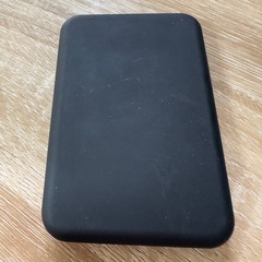 スマホ モバイルバッテリー ブラックの画像