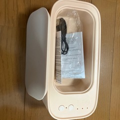 【新品】超音波洗浄機 メガネ洗浄機 アクセサリー　おもちゃ　3段階タイマーの画像