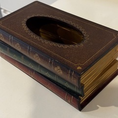 レトロ ティッシュカバーの画像