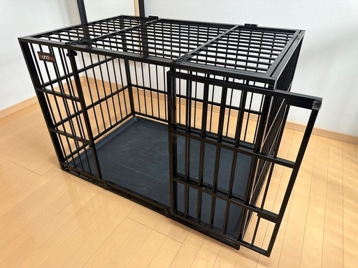 【美品】大型犬用ドッグケージ 107×70×75cm 使用3ヶ月半 