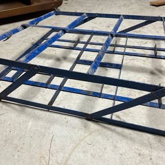 田植え用苗箱運搬フレーム2台の画像