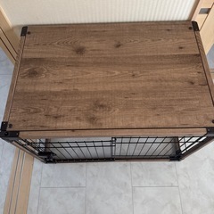 ペット用　木目調　ゲージ の画像