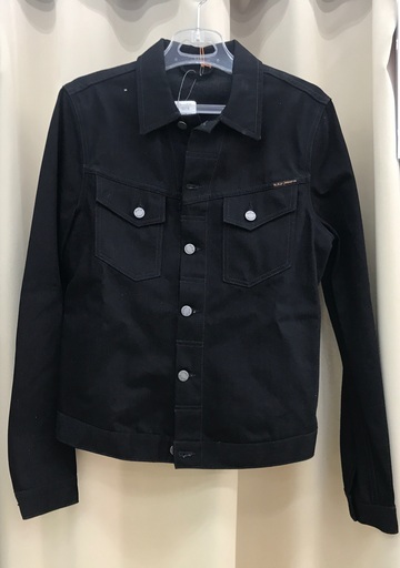 ☆ドリーム2号館☆　ジモティー割引　NUDIE JEANS/ジャケット/BK/S