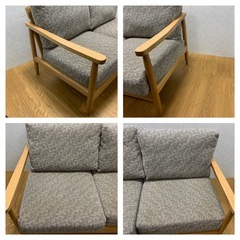 大川家具　ノルテ　2人掛け　ソファの画像