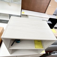 【ドリーム池田】◎ジモティ割7%◎カラーボックス　二段タイプ　ライトブラウン【46668】の画像