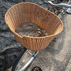 子供　自転車　カーキ　　22インチの画像