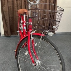 No.63ブリヂストン軽快車26インチ オートライト ローラーブレーキ 3段変速の画像