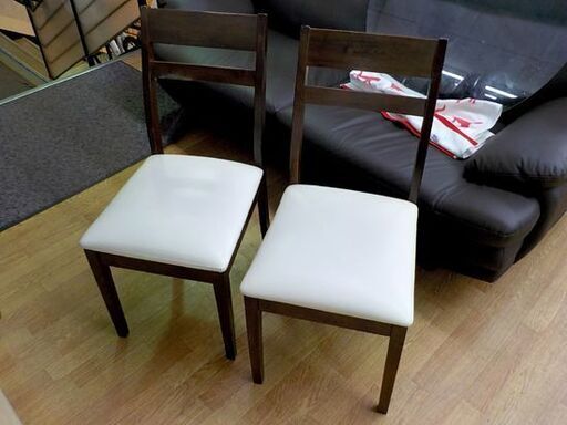 2人掛けダイニングセット 幅90.5～169×奥行90.5×高さ75㎝ 伸長式ダイニングテーブル イス×2脚 食卓テーブル 西岡店