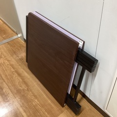 バタフライ折りたたみ作業デスク【町田市再生家具】　253705の画像