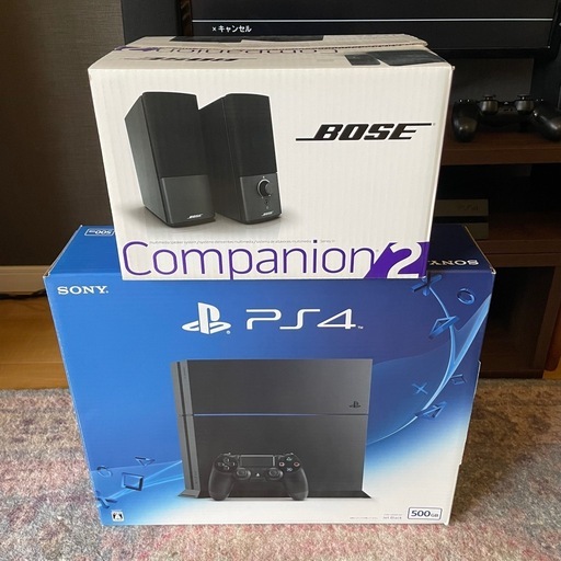 セット販売 PS4 CUH-1200 BenQ GL2460H PCモニター Bose Companion 2 Series III 