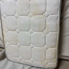 シングルマットレス 幅60cm厚さ約20cm コイルスプリングの画像