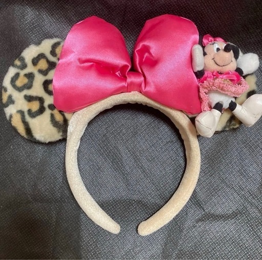 ヒョウ柄  カチューシャ ミニー ディズニー