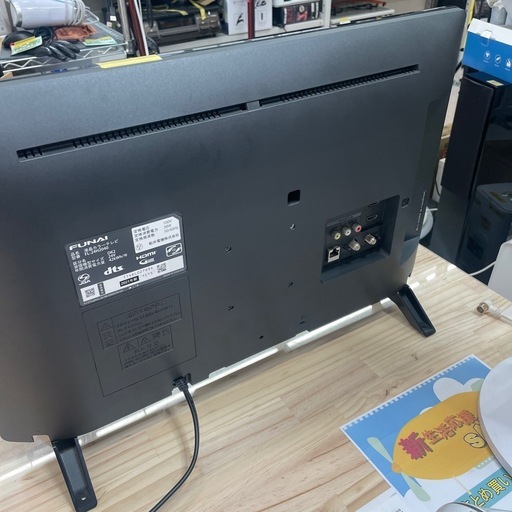 配送可【フナイ】24V液晶テレビ★2021年製　クリーニング済み/6ヶ月保証付き【管理番号11603】山