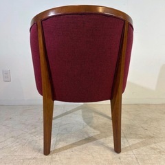 【2脚セット】　クラシック アームチェア ラウンジチェア レザーチェア　革張り の画像