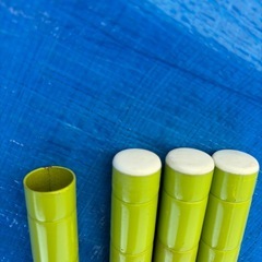 No.251スチールラック　中古品　ライトグリーンの画像