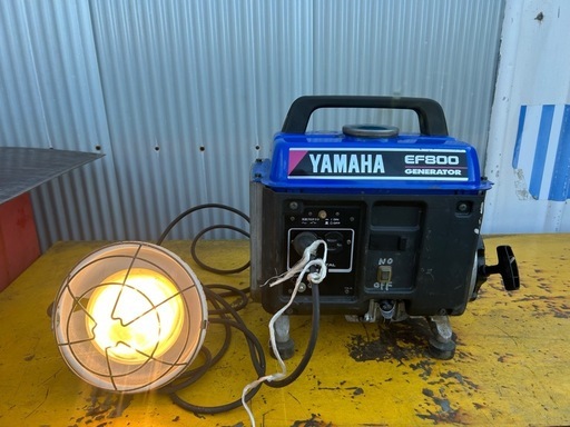 EF800B ヤマハ 発電機 動作品