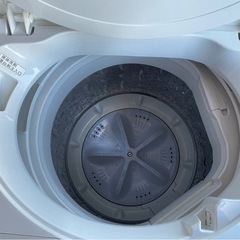 SHARP 4.5kg簡易乾燥付洗濯機 ES-G4E7 2020年製 中古の画像