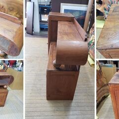 ｃ17　アンティーク　無垢材使用　サイドボードの画像