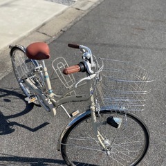 パナソニック　ビアトーレ　27インチ　通勤通学に　おしゃれなママチャリ の画像