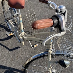 パナソニック　ビアトーレ　27インチ　通勤通学に　おしゃれなママチャリ の画像