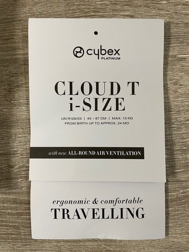 サイベックス　クラウドT i-Size チャイルドシート セピアブラックプラス