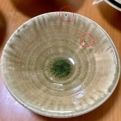 中皿　５枚セット　緑　たち吉　橘吉の画像