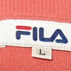 フィラ　ロングトレーナー　ピンクオレンジサイズLの画像