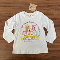 新品　キッズ長Tシャツ  スカート　アンパンマン他　95センチの画像
