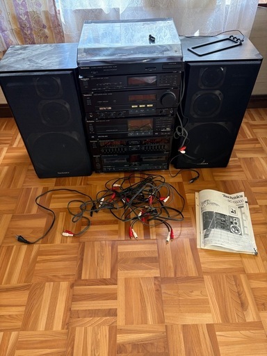 決まりました！Technics CDシステムステレオ　SC-D5000